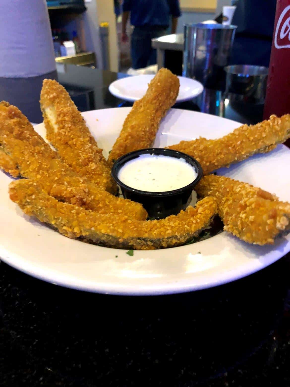 Best places to eat in Austin Texas Noah Kagan Pluckers fried pickles