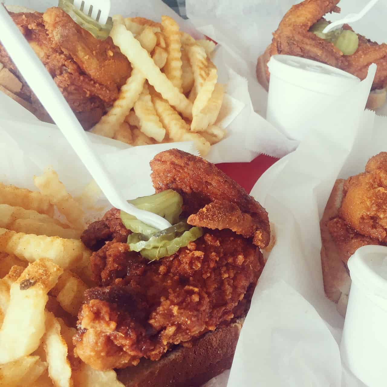 Best places to eat in Nashville Tennessee Kate Dore interview Prince's Hot Chicken