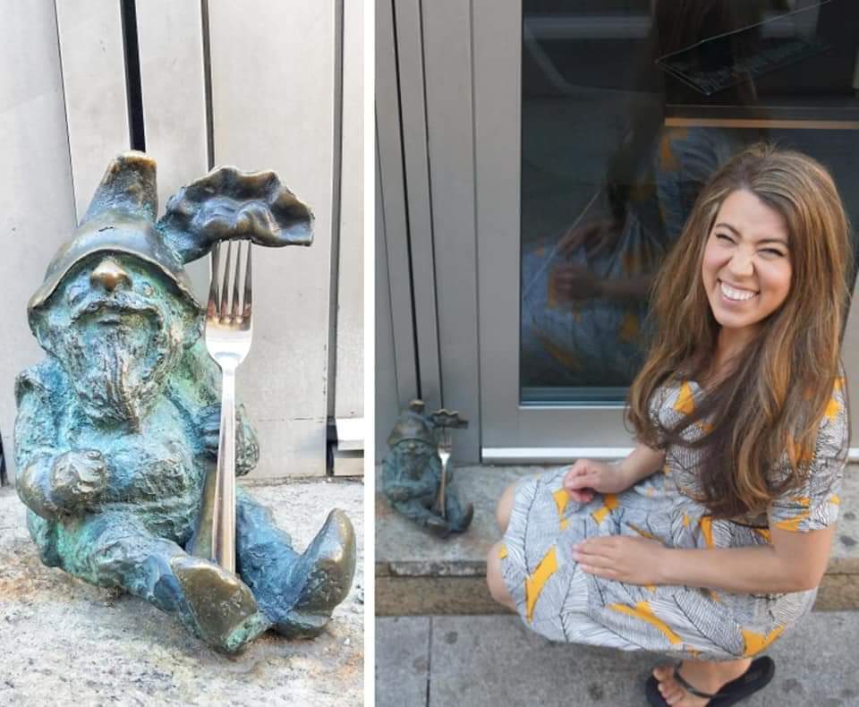 Best Things to do in Krakow Poland Brandon Neth gnome statues in Wroclaw