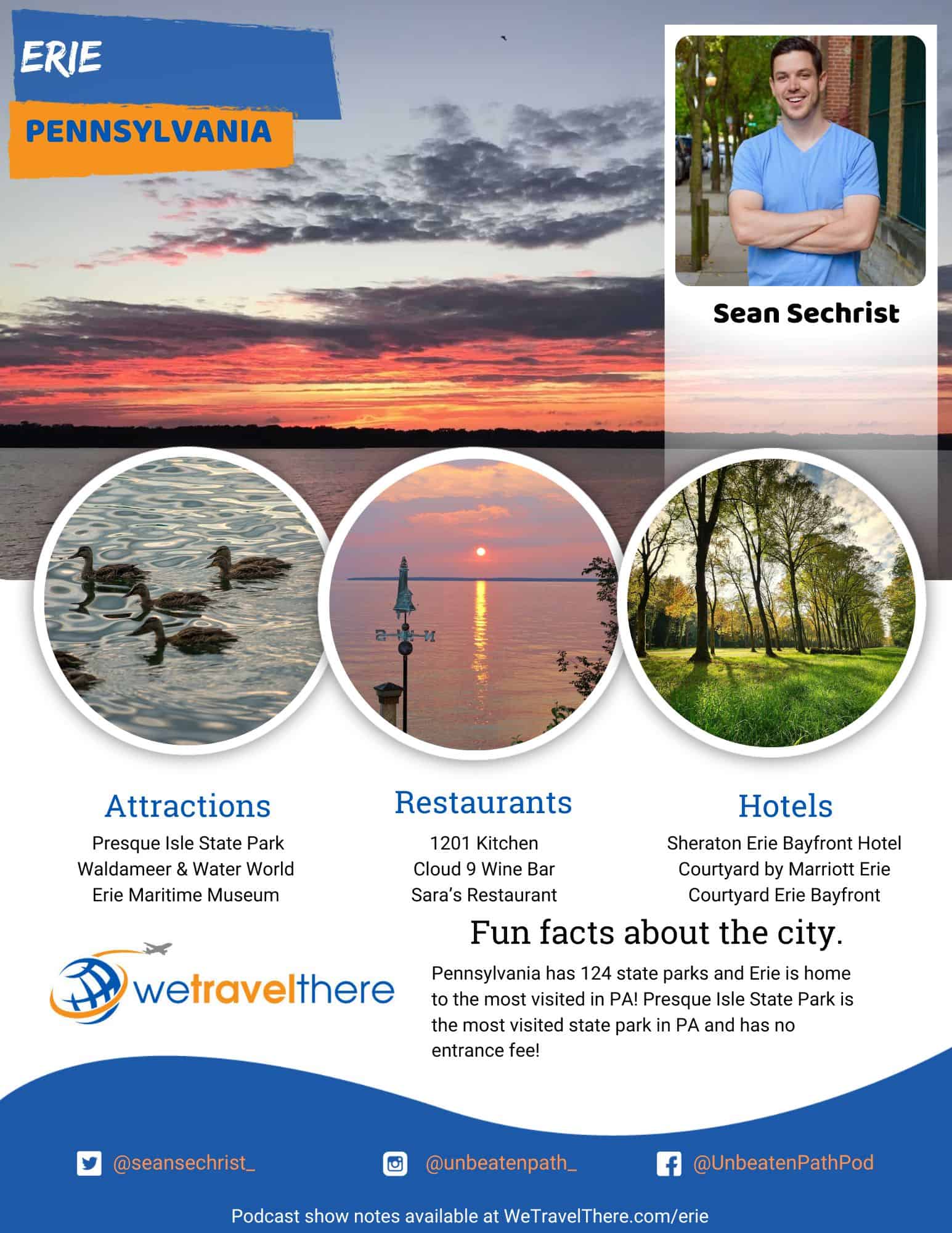 We-Travel-There-Erie-Pennsylvania-Sean-Sechrist-podcast-one-sheet