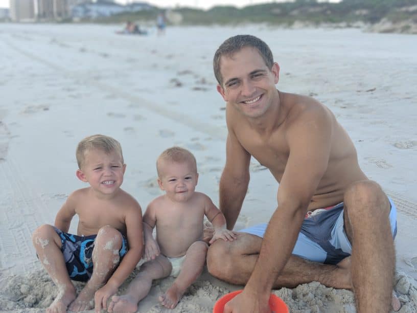 Best Things To Do In Daytona Beach Florida - Clint Proctor beach with kids