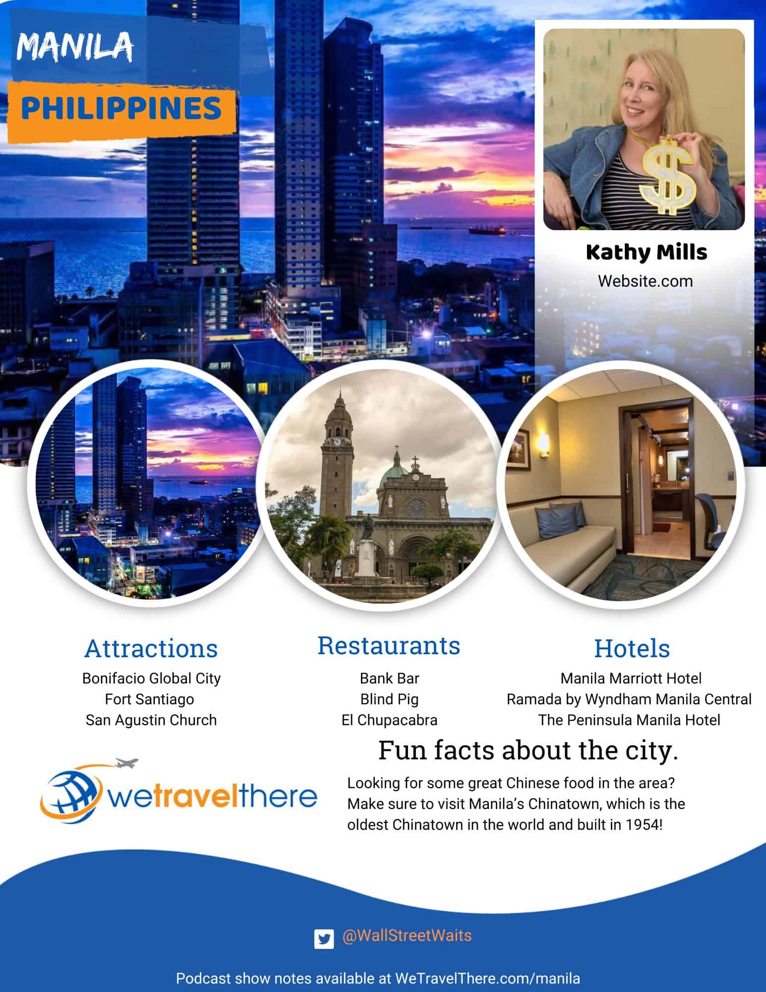 We-Travel-There-Manila-Philippines-Kathy-Mills-podcast-one-sheet