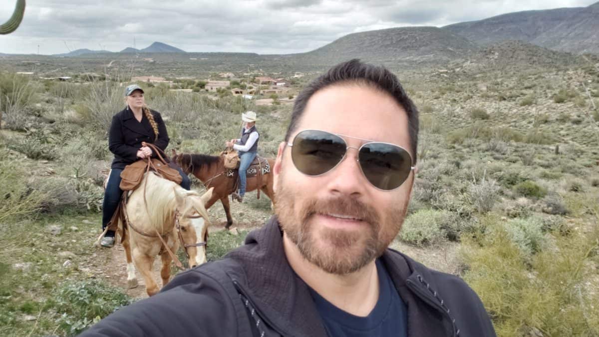 Best things to do in Phoenix Arizona Dustin Heiner horseback riding
