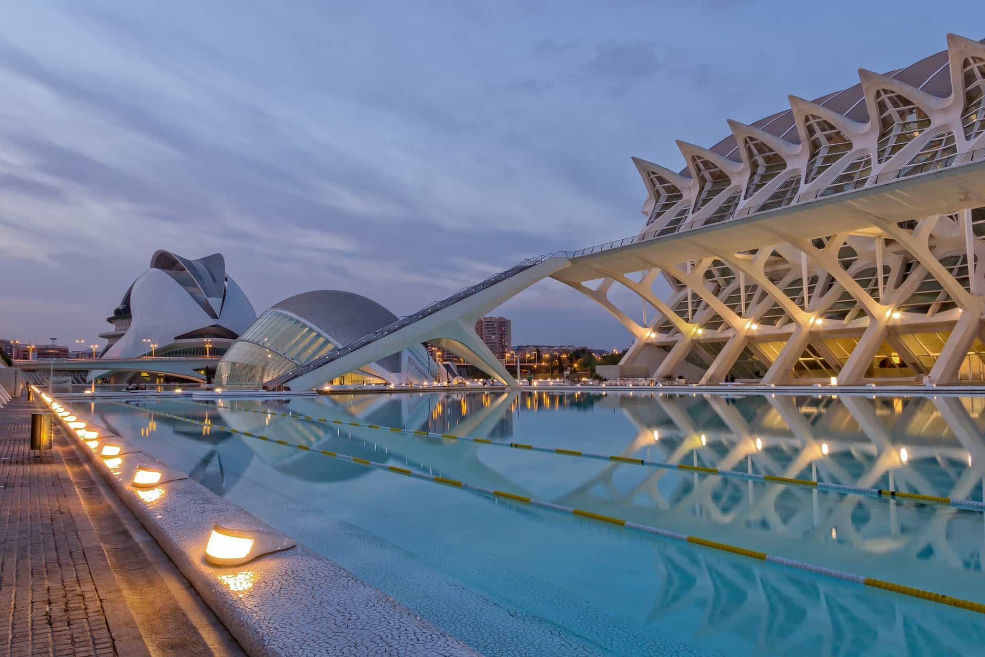 Best things to do in Valencia Spain with Craig Wealand City of Arts and Sciences courtesy of Papagnoc on Pixabay