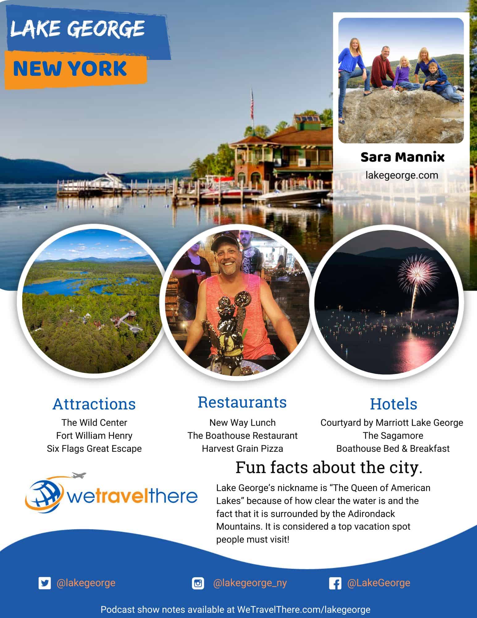 We-Travel-There-Lake-George-New-York-Sara-Mannix-podcast-one-sheet