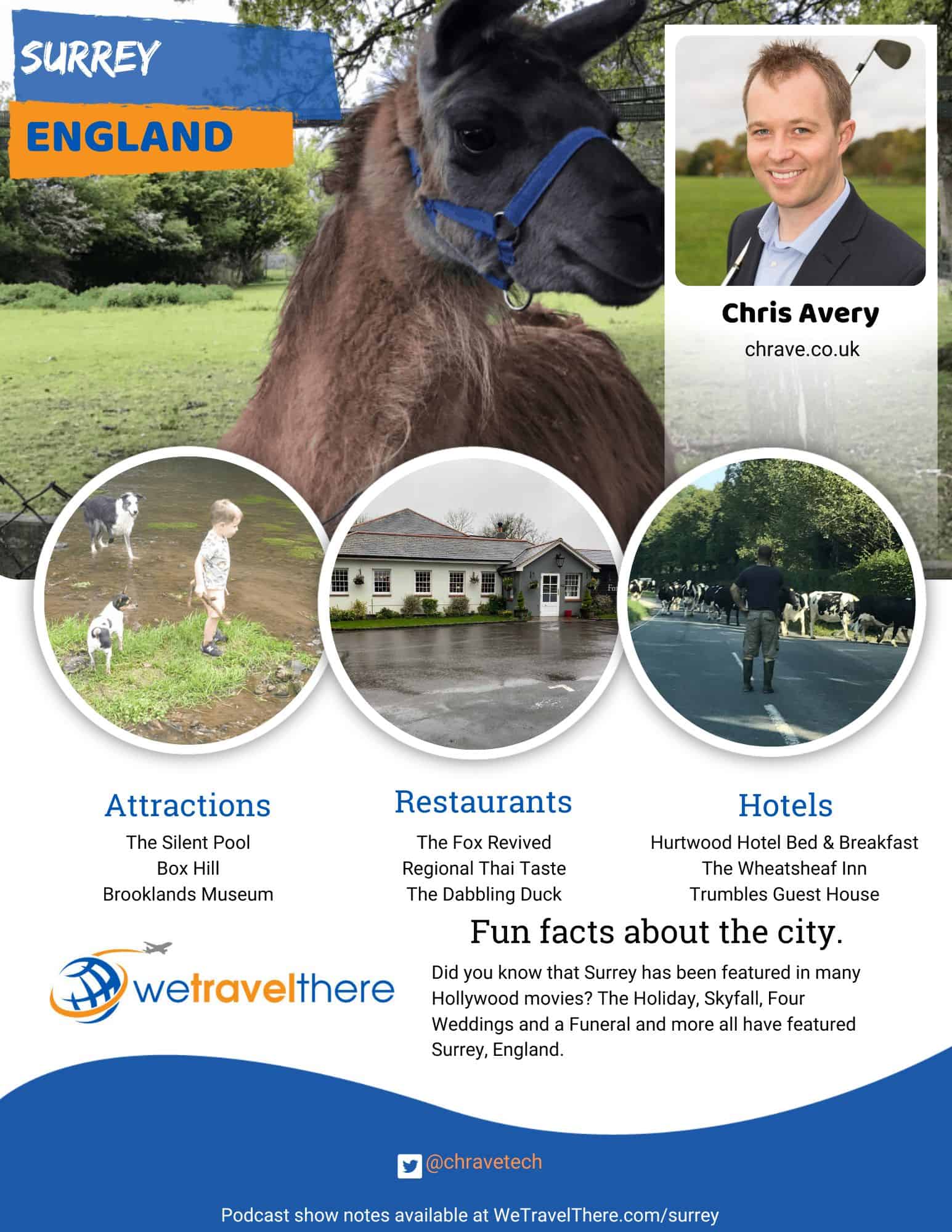 We-Travel-There-Surrey-England-Chris-Avery-podcast-one-sheet