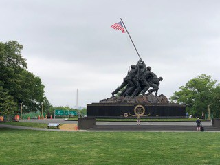 Best Things To Do In Arlington Virginia Kathy Forest US Marine Corps Memorial Washington Monument