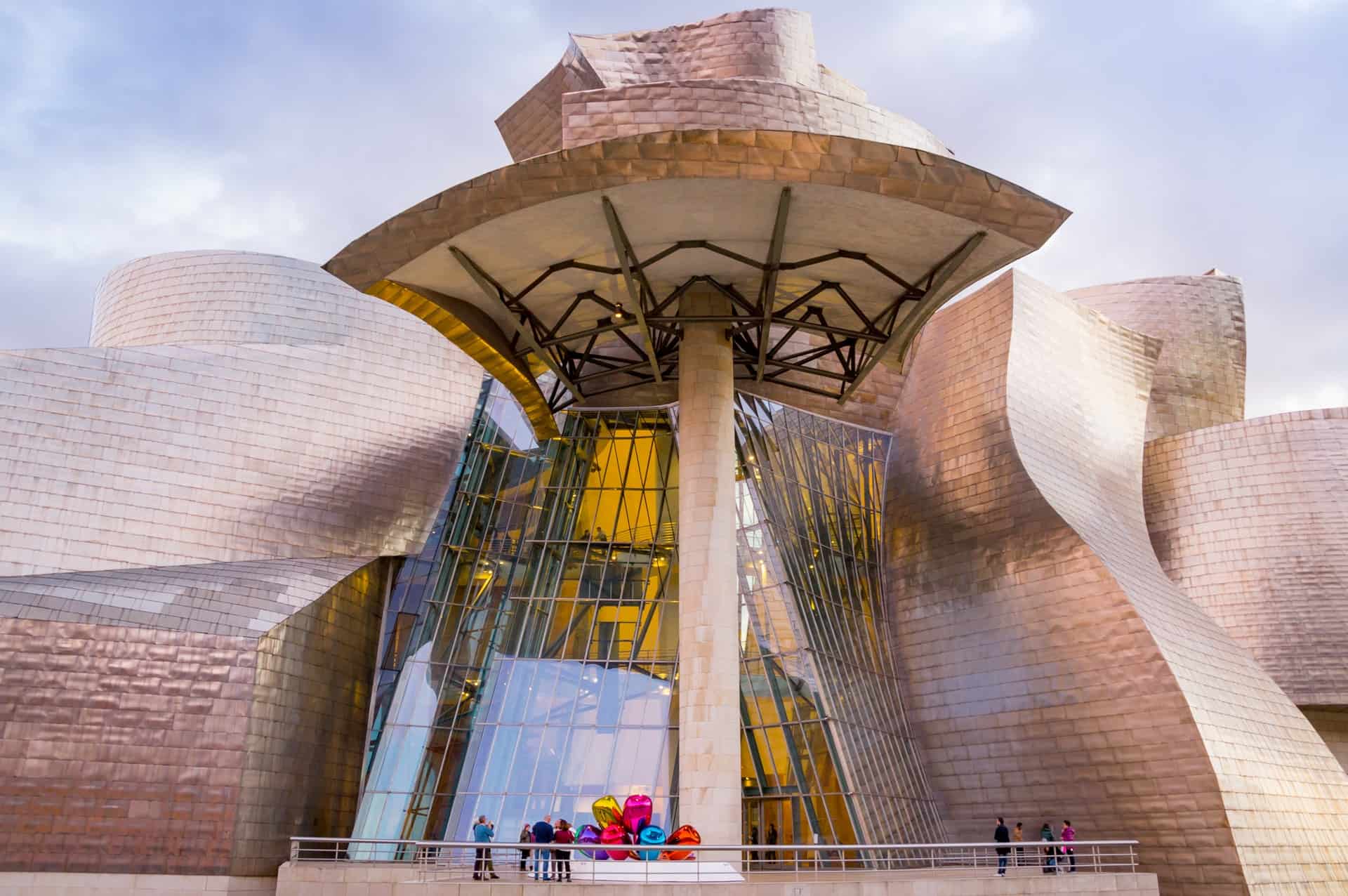 Best things to do in Bilbao Spain - Lindsay Woychick - Guggenheim Museum Bilbao entrance - Piotr Musiol Unsplash