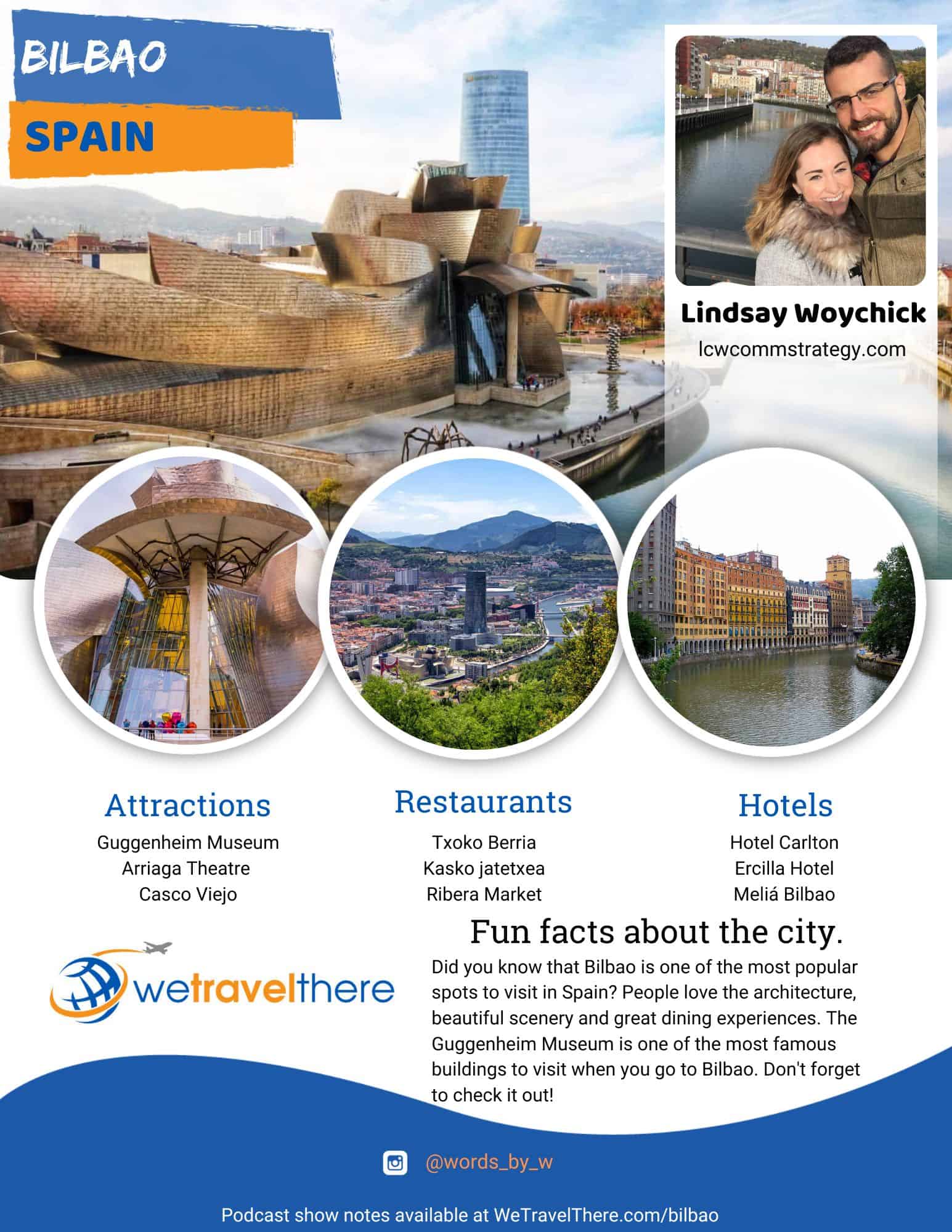 We-Travel-There-Bilbao-Spain-Lindsay-Woychick-podcast-one-sheet