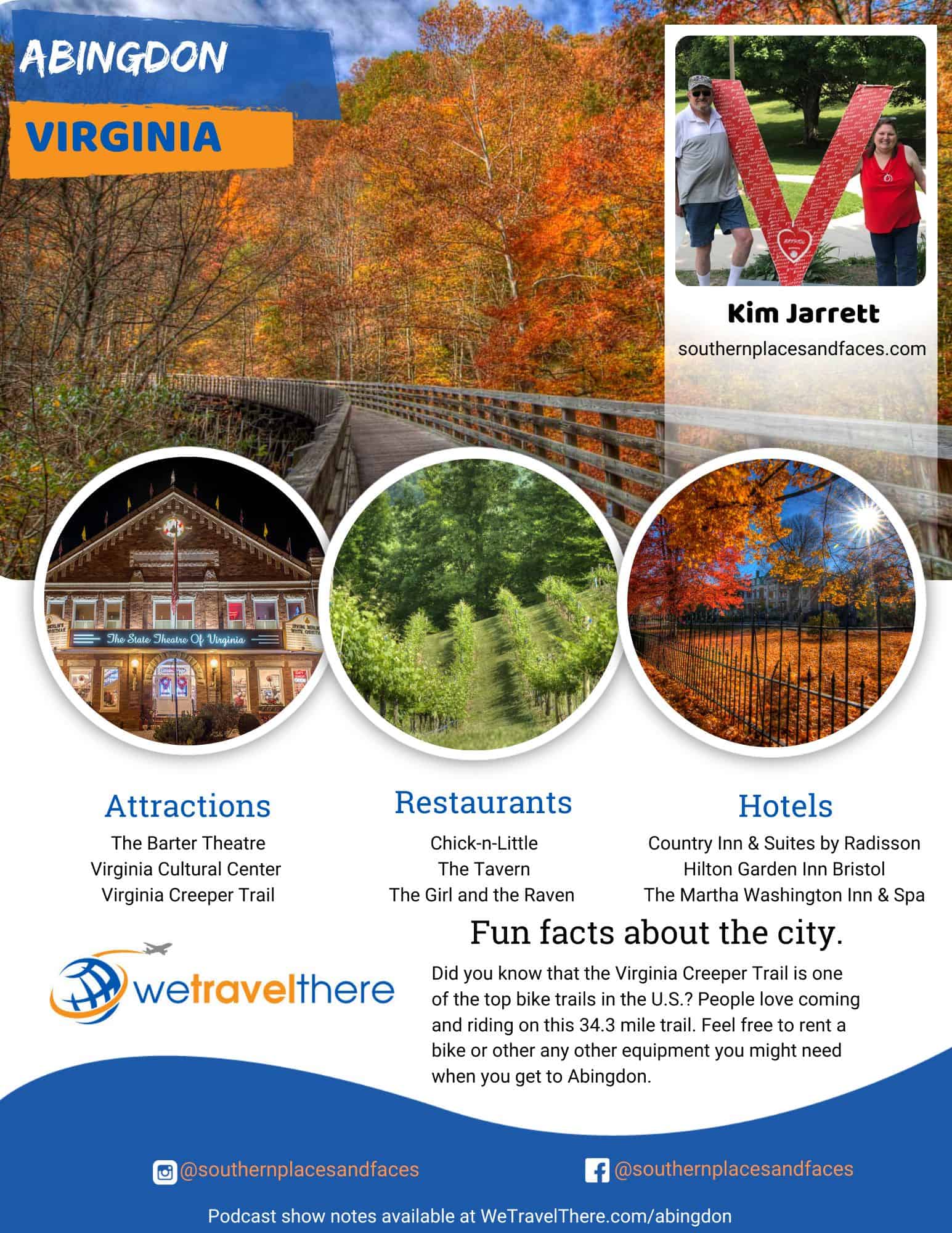 We-Travel-There-Abingdon-Virginia-Kim-Jarrett-podcast-one-sheet
