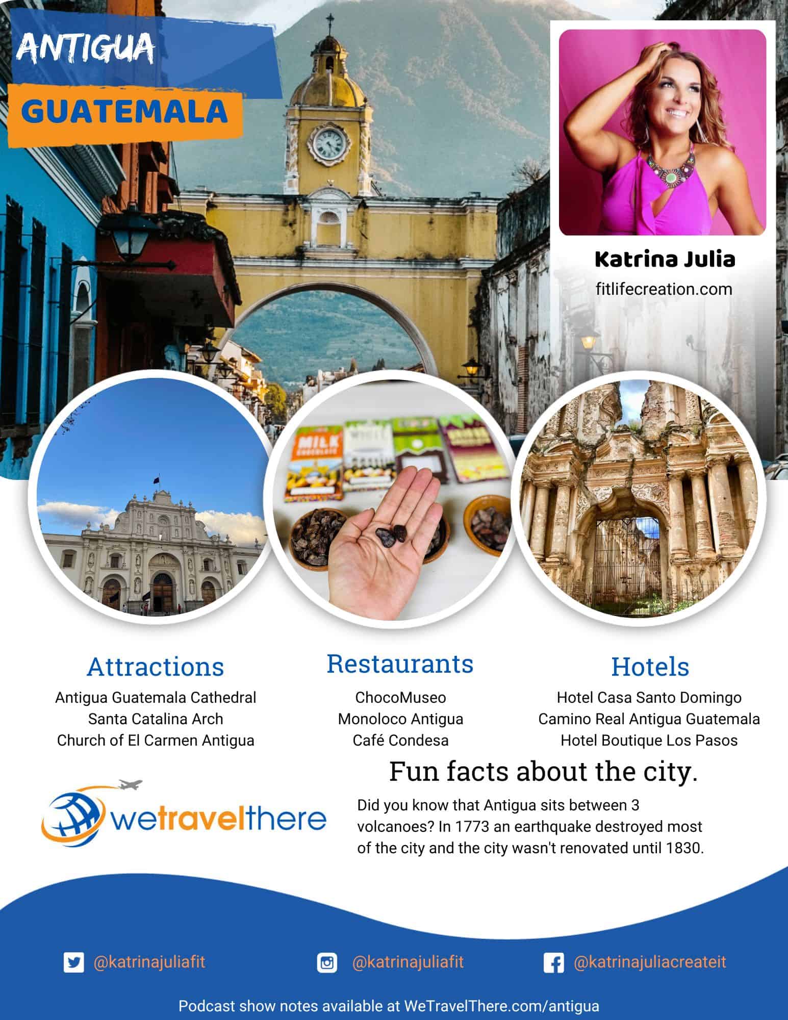 We-Travel-There-Antigua-Guatemala-Katrina-Julia-podcast-one-sheet