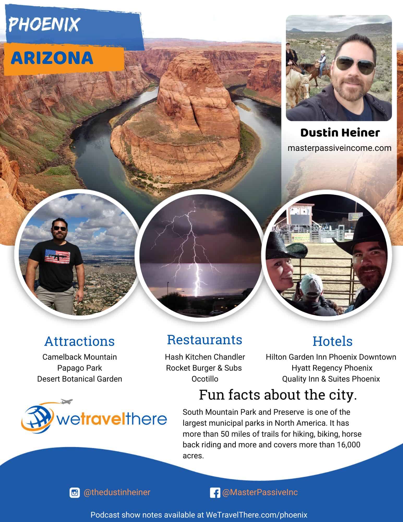 We-Travel-There-Phoenix-Arizona-Dustin-Heiner-podcast-one-sheet