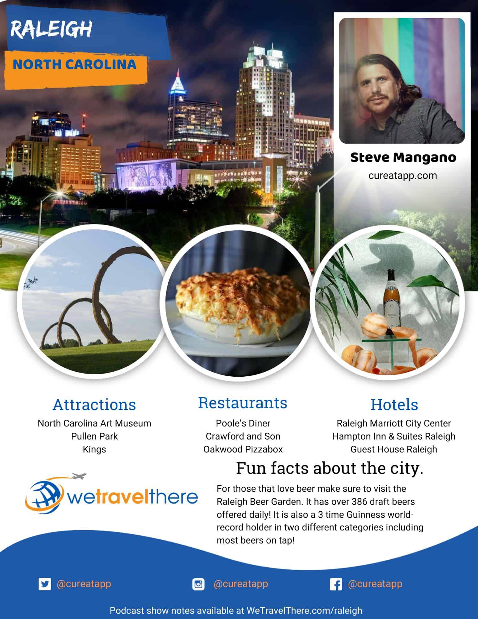 We-Travel-There-Raleigh-North-Carolina-Steve-Mangano-podcast-one-sheet