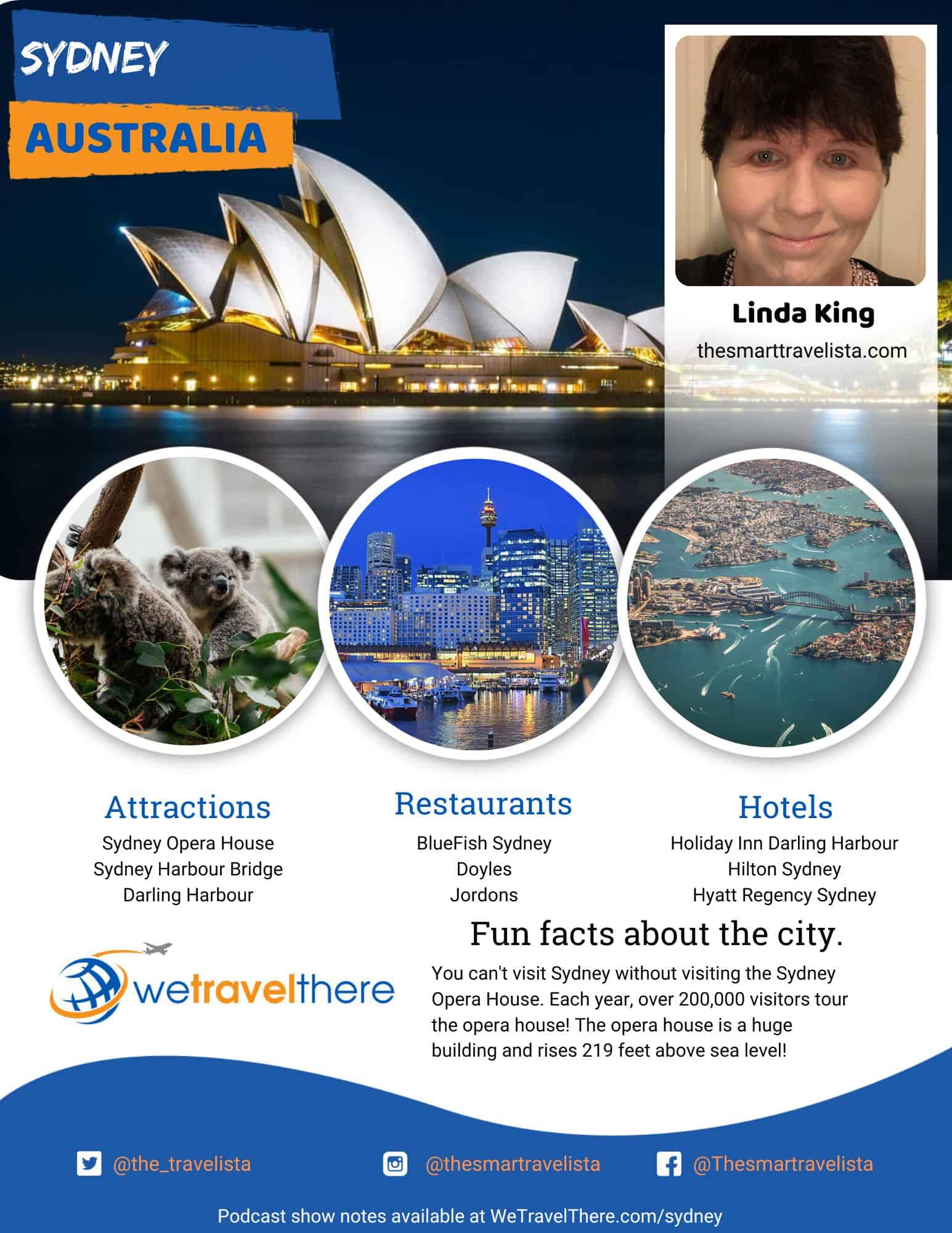 We-Travel-There-Sydney-Australia-Linda-King-podcast-one-sheet