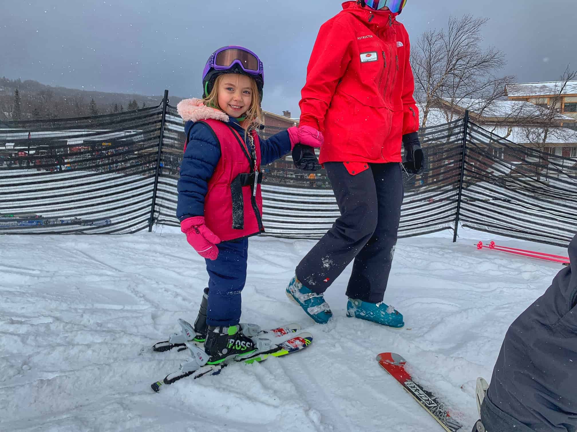 Family ski trip to Stratton Mountain Resort Scarlett Lee - January 2020