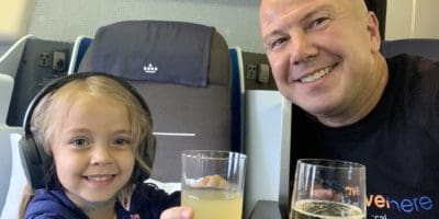 How to start travel hacking. KLM Business Class ORD to AMS with Scarlett
