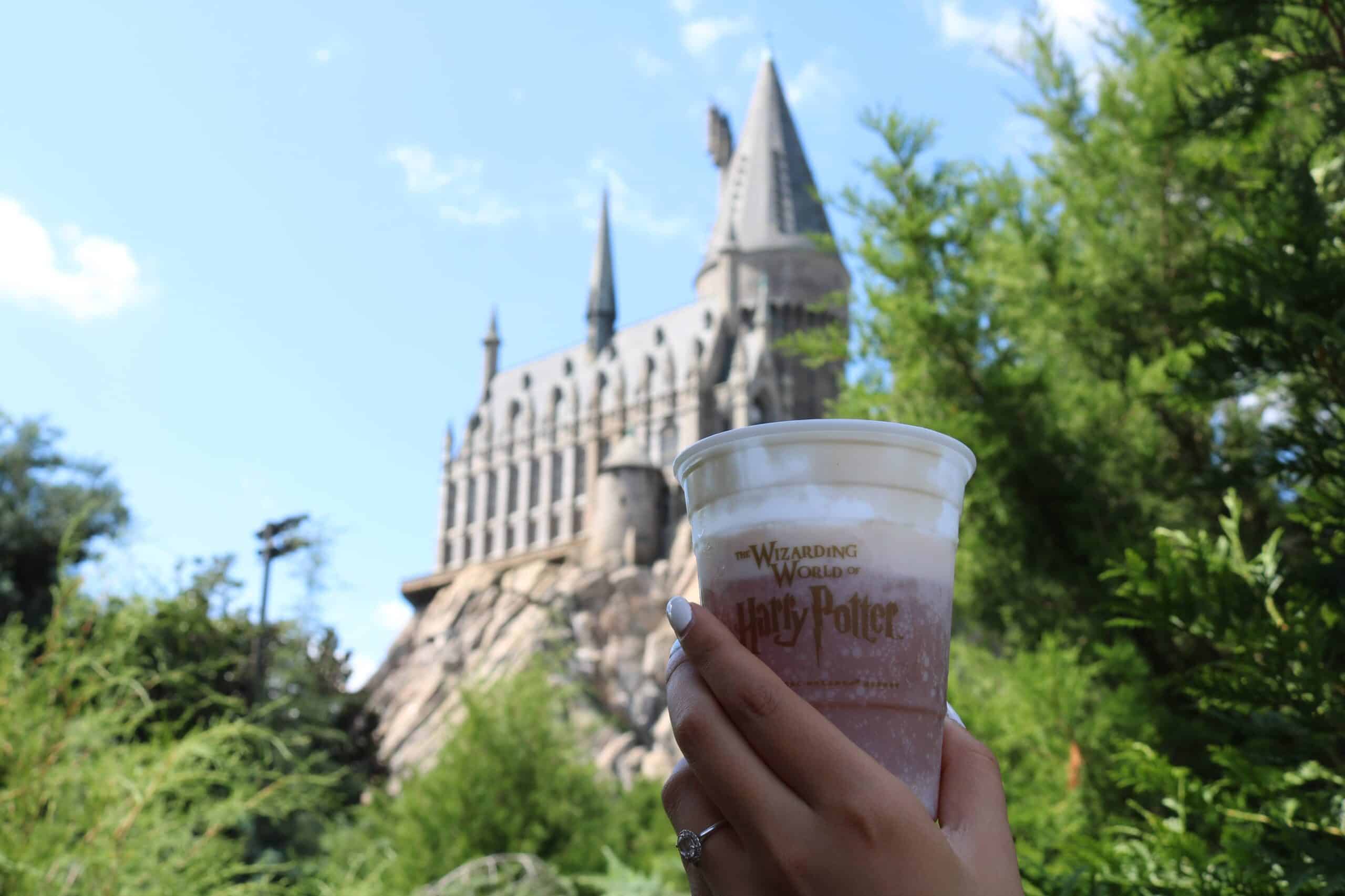 How to save money at theme parks - Michael Belmont - Harry Potter Butter Beer at Universal Studios Orlando