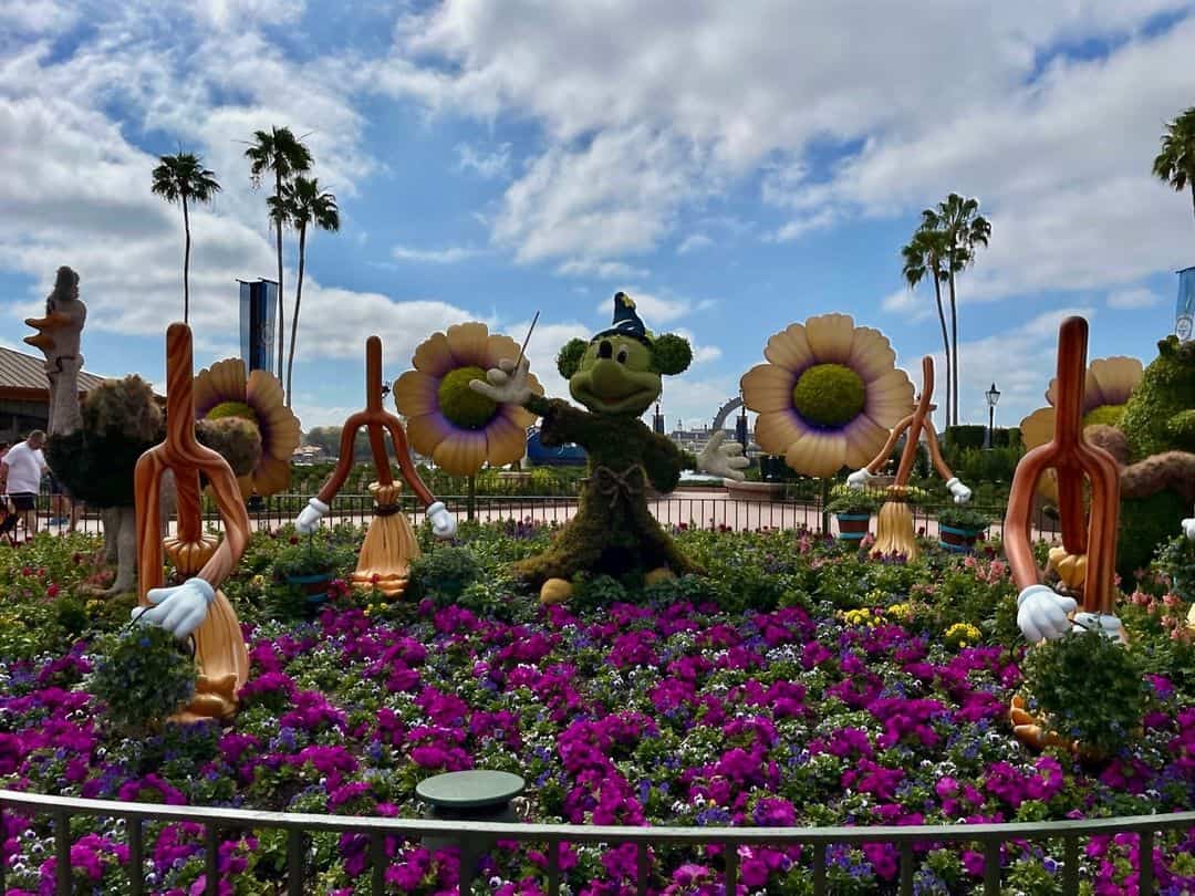 How to save money at theme parks - Michael Belmont - Walt Disney World Flower and Garden Festival