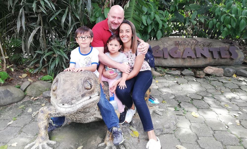 Best things to do in Medellin Colombia Joseph Hogue family at the zoo