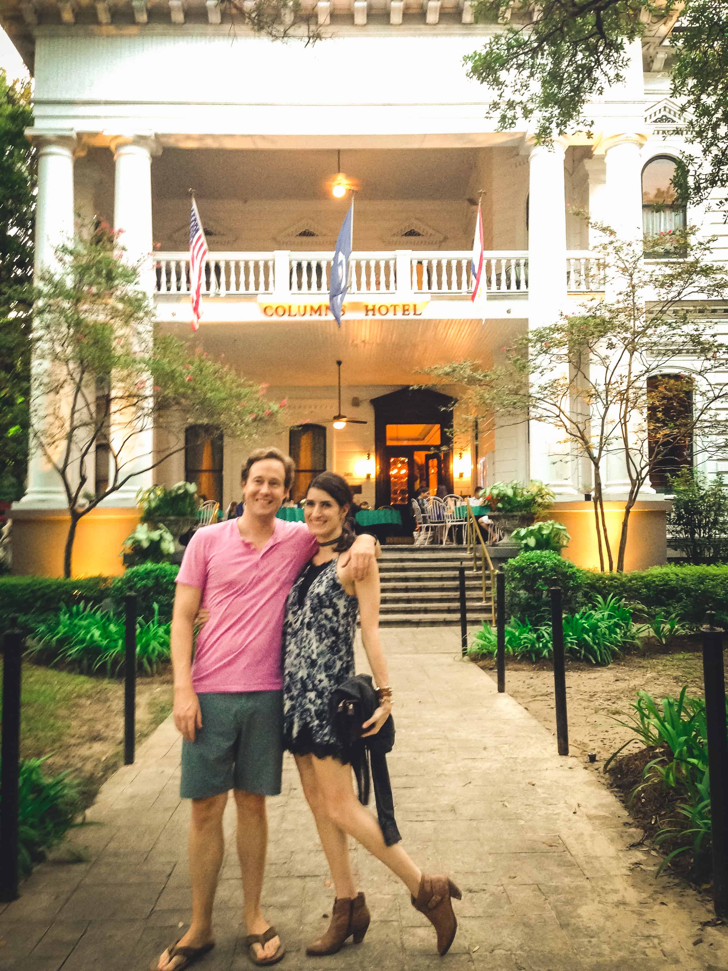 Best things to do in New Orleans Louisiana Andrew Kerr The Columns Hotel