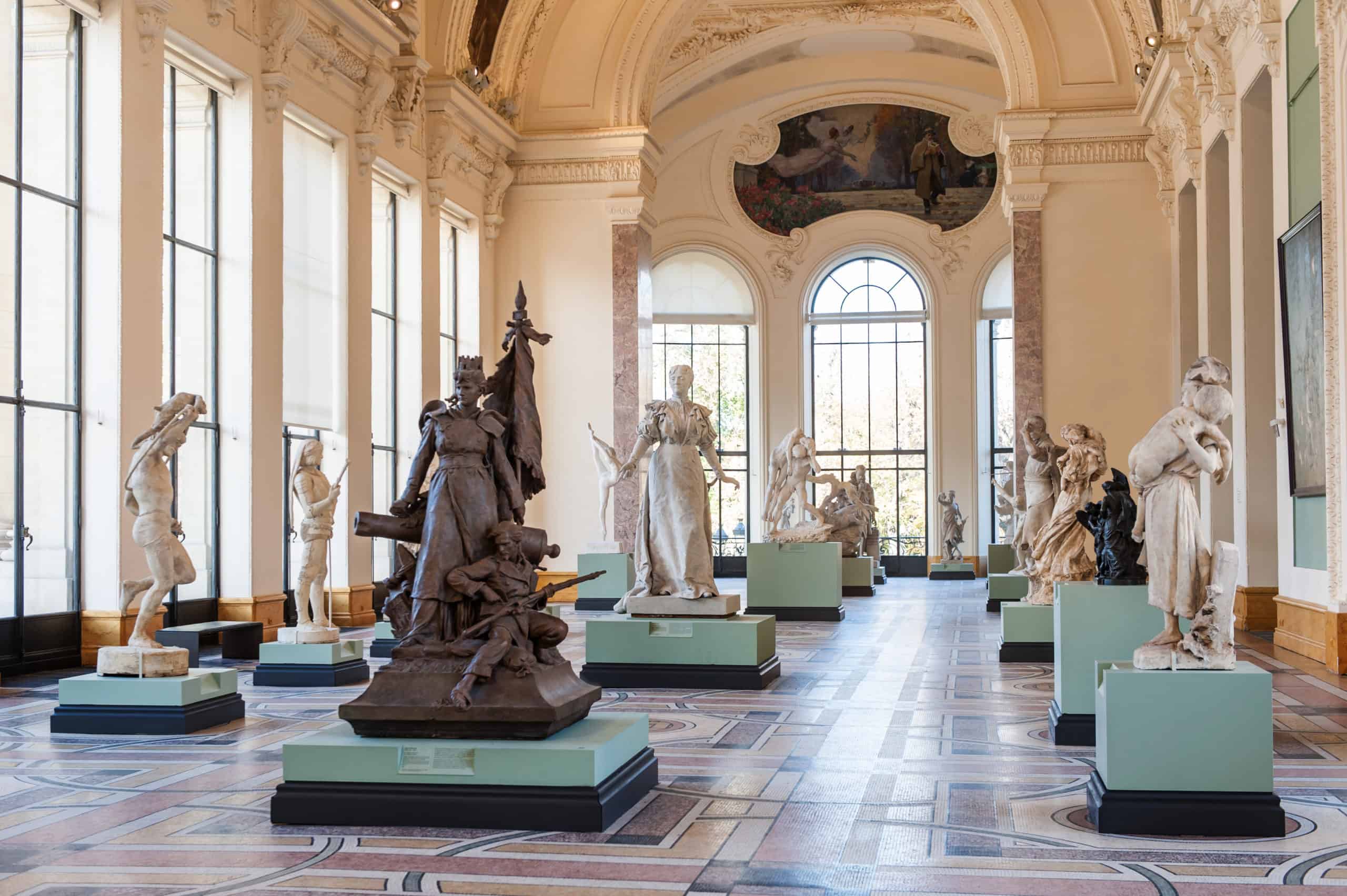 Galerie des sculptures at the Petit Palais.