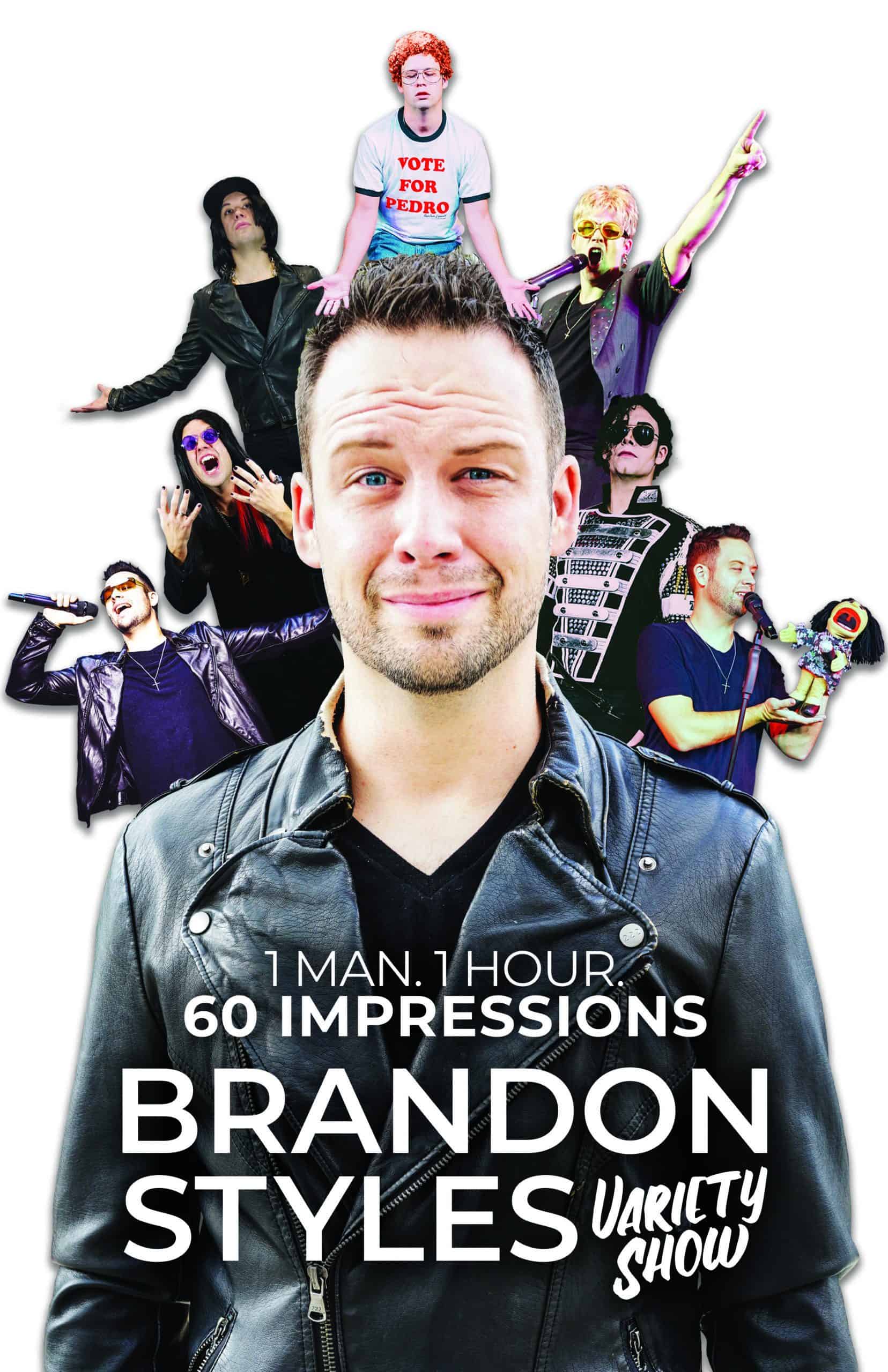 Best things to do in Gulf Shores Alabama Brandon Styles Variety Show Poster V1
