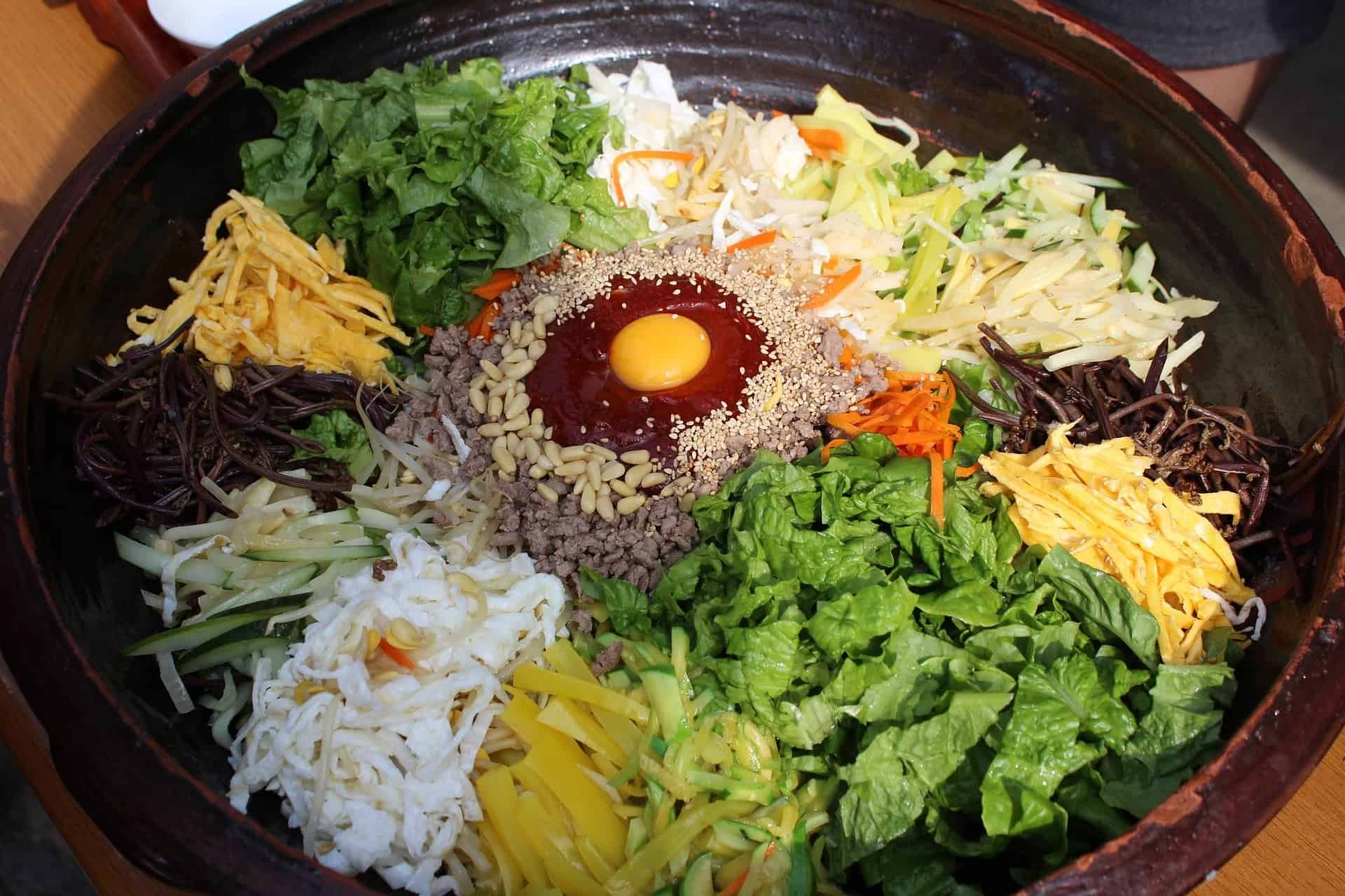 Best things to do in Jeonju South Korea Dan Hughes bibimbap local dish by seul5167 on Pixabay