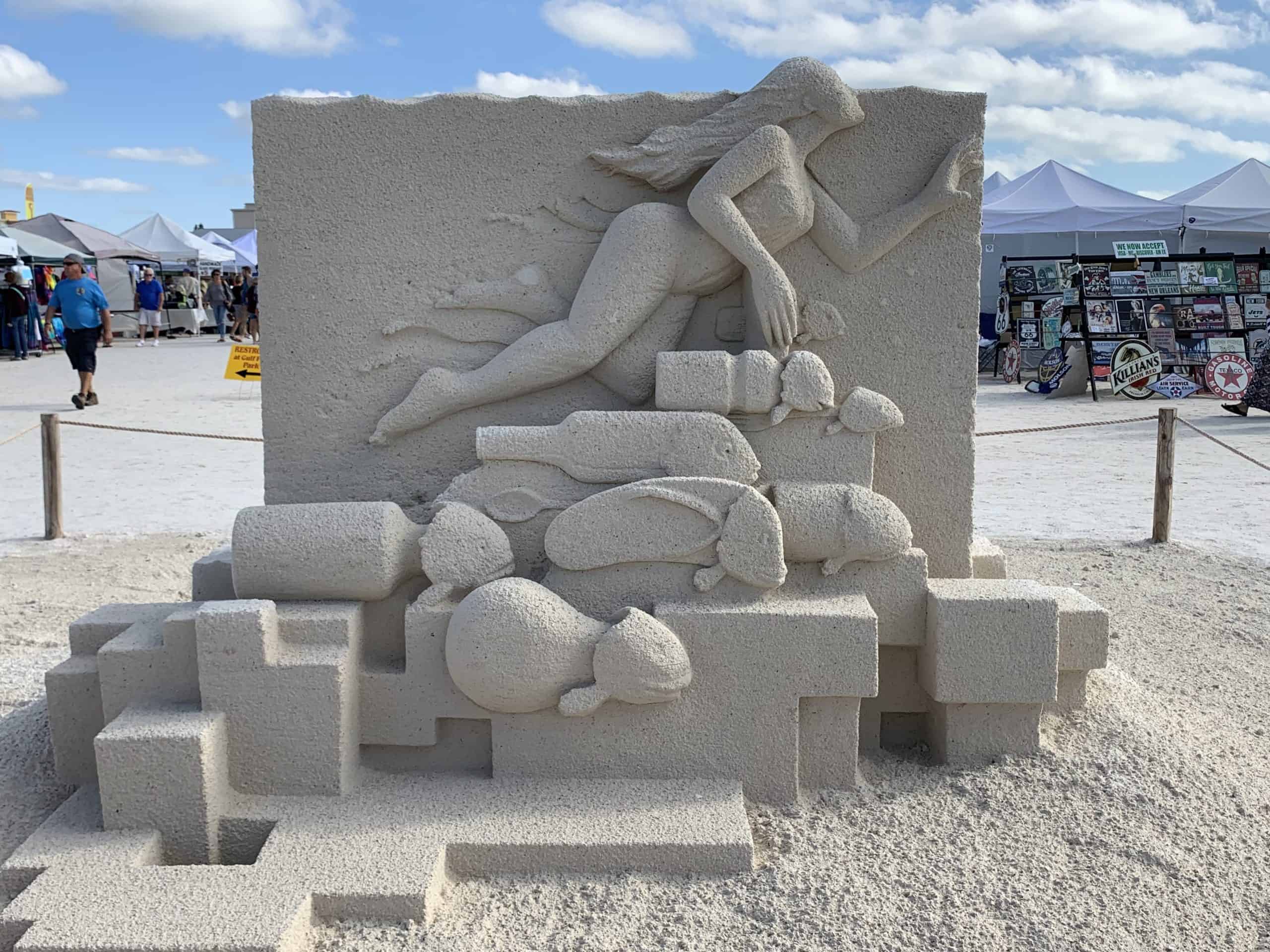 Best things to do in Tampa Bay Florida Josh Ginsberg annual Sanding Ovations competition in Treasure Island