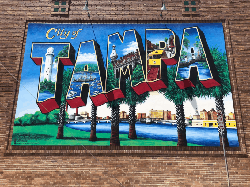 Best things to do in Tampa Bay Florida Josh Ginsberg city mural