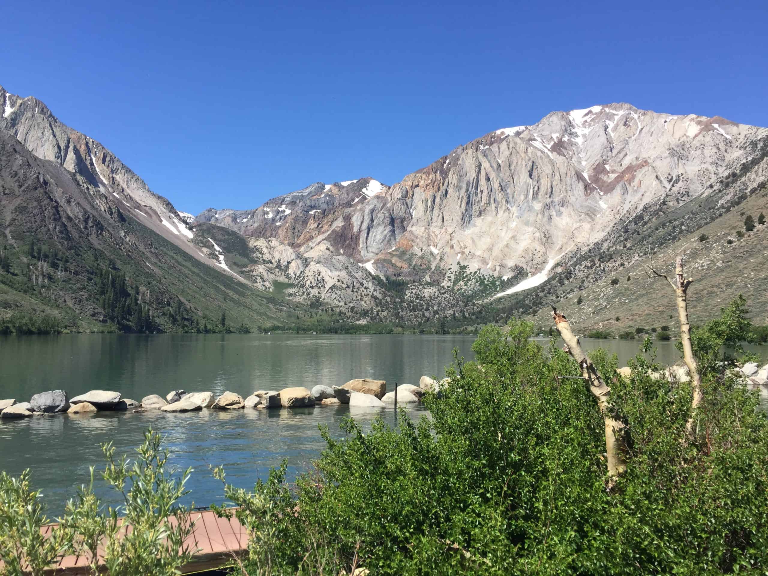Best things to do in Mammoth Lakes California Paul Lanyi Convict Lake boat ramp