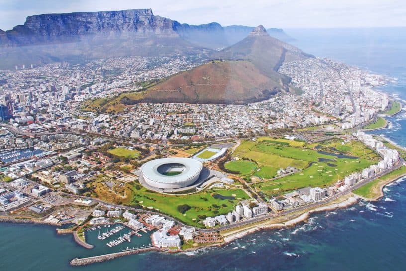 Best things to do in Cape Town South Africa David Frost - view from helicopter courtesy of Sharon Ang on Pixabay