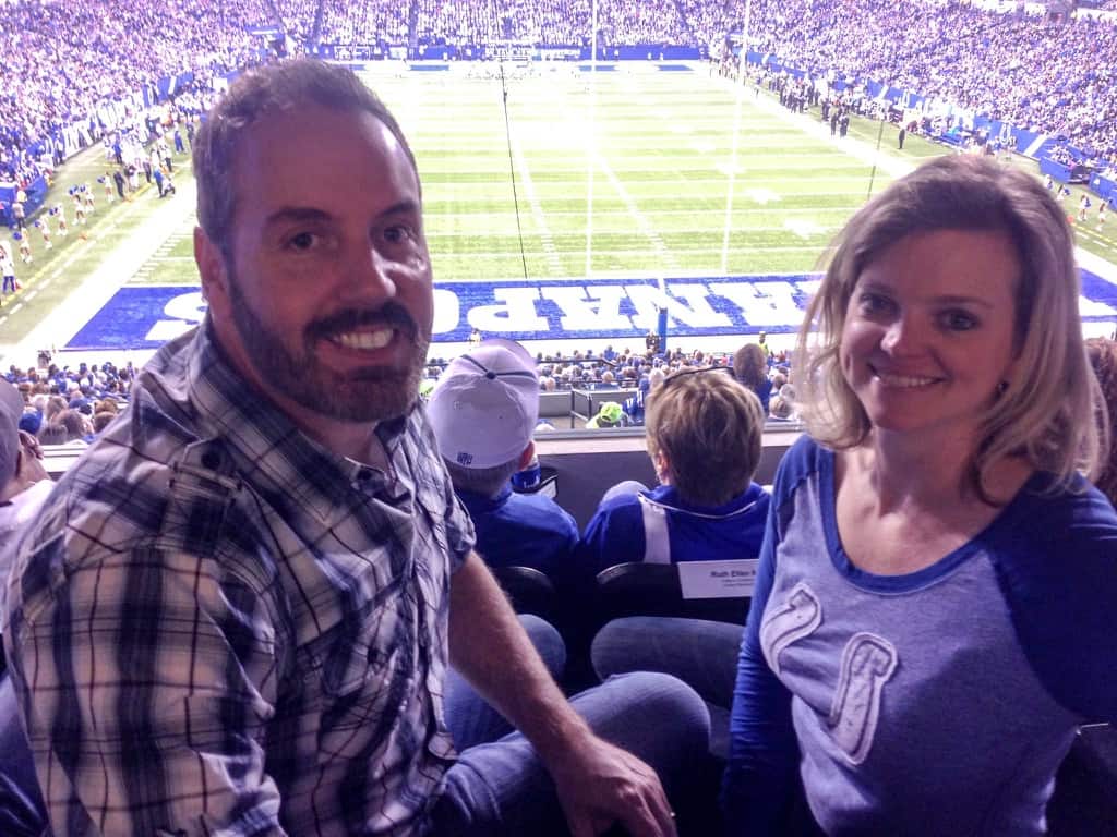 Best things to do in Indianapolis Indiana - Lyn Mettler - Colts football game