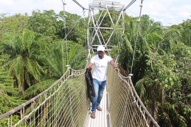 Best things to do in Lagos Nigeria - Sam Adeleke - Lekki Conservation Centre suspension bridge