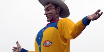 Best things to do in Dallas Texas - Harry Hall - Big Tex at State Fair of Texas, courtesy of Creative Commons 2.0