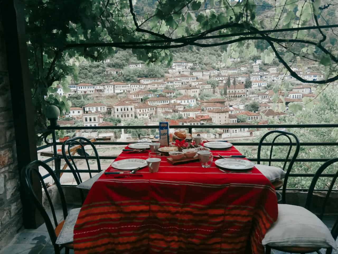 Best things to do in Berat Albania - Luciana Fani - Timo's Guest House-happy hour