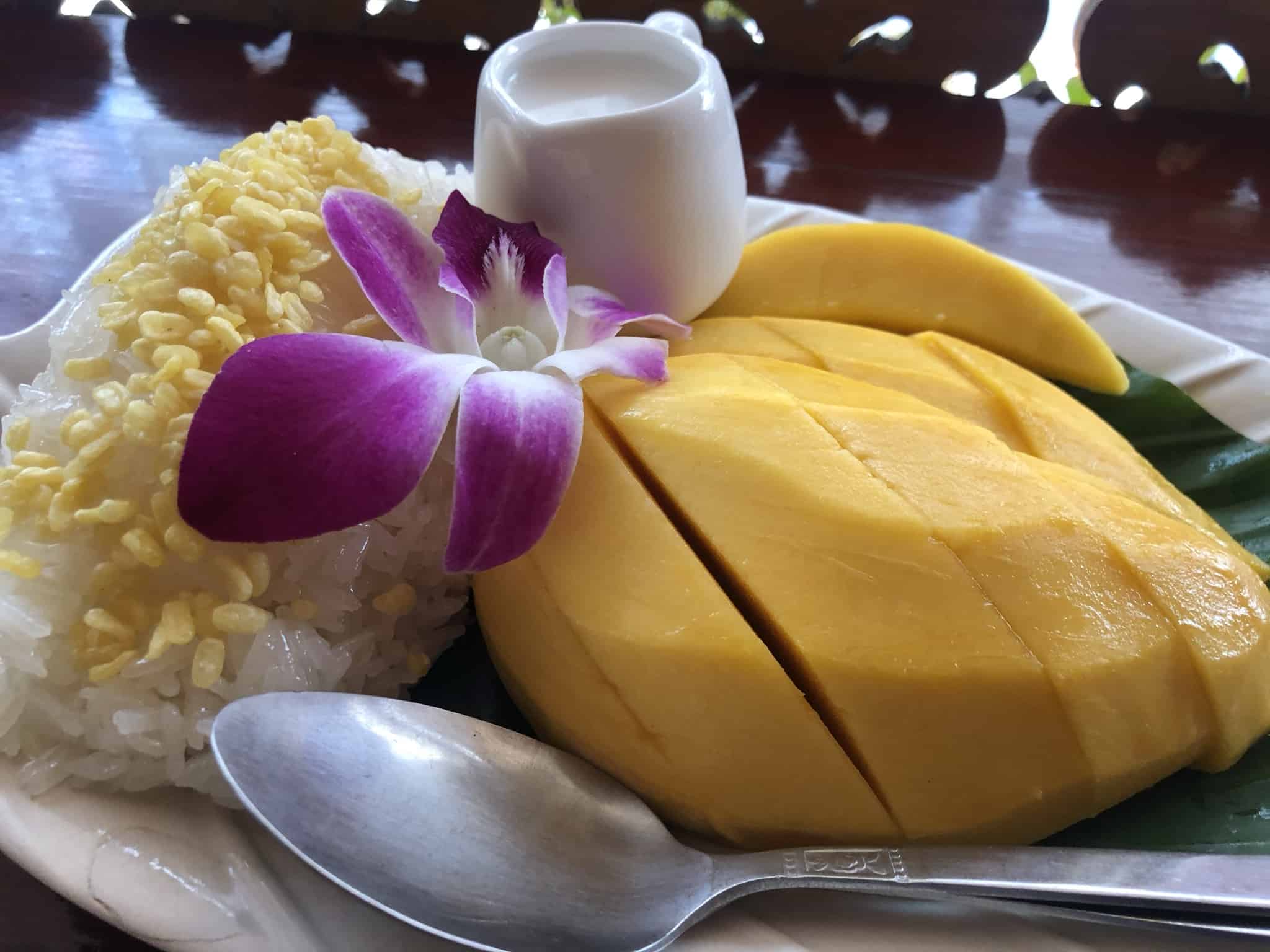 Best things to do in Bangkok Thailand - Ric Gazarian - mango sticky rice
