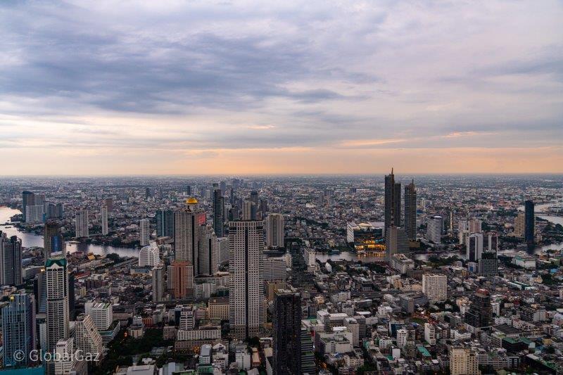 Best things to do in Bangkok Thailand - Ric Gazarian - view from King Power Maka Nakhon