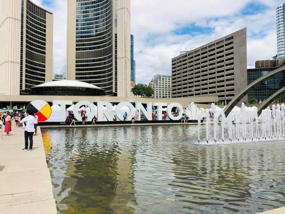 Best things to do in Toronto Canada - Brandon Miller - Nathan Phillips Square