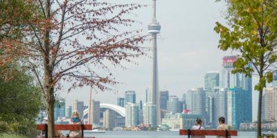 Best things to do in Toronto Canada - Brandon Miller - view of city from Toronto Island by Sandro Schuh on Unsplash