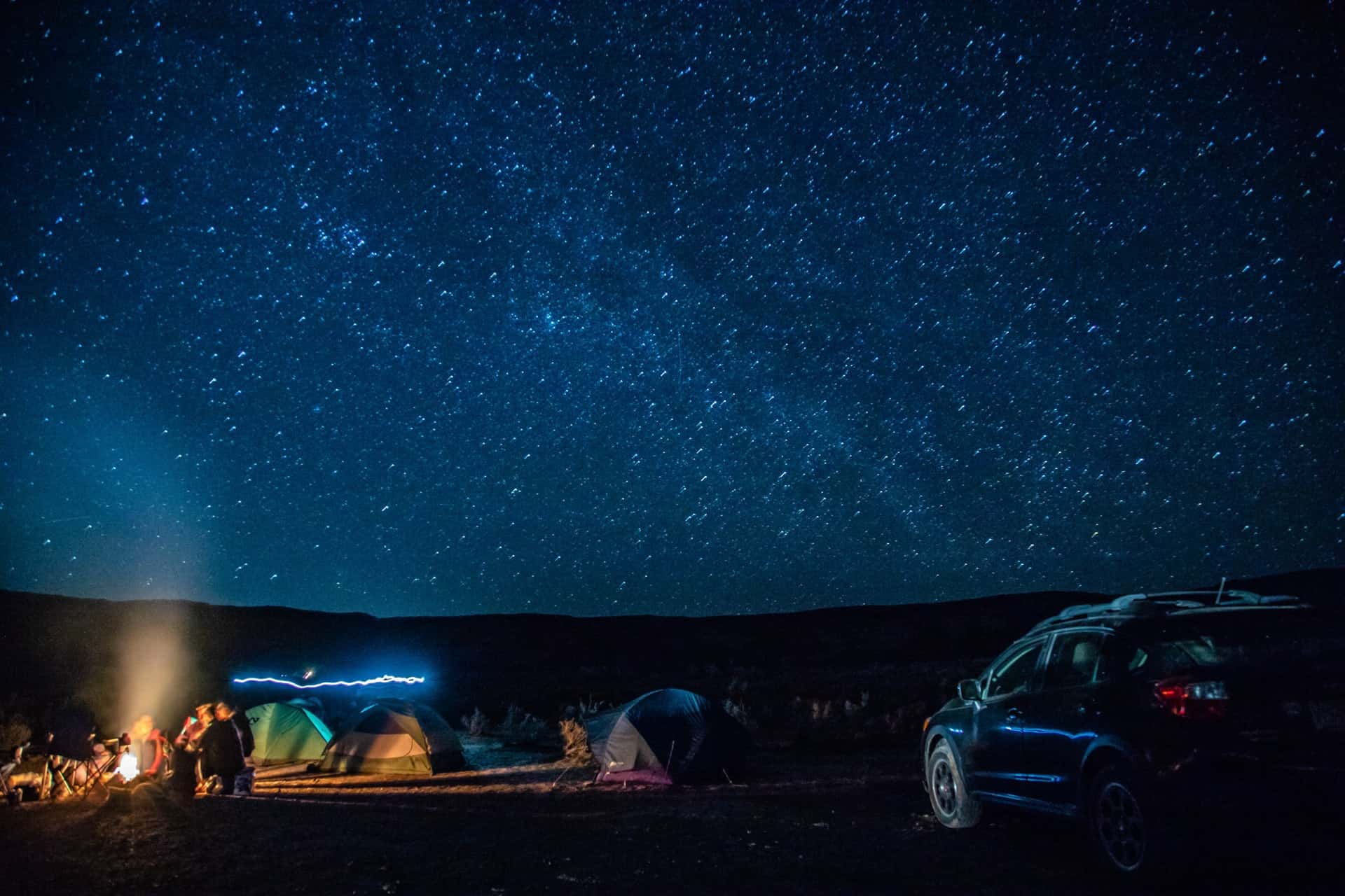 Best things to do in Moab Utah - Rosanne McHenry - Camping under the dark skies with stars by Emma Smith on Unsplash
