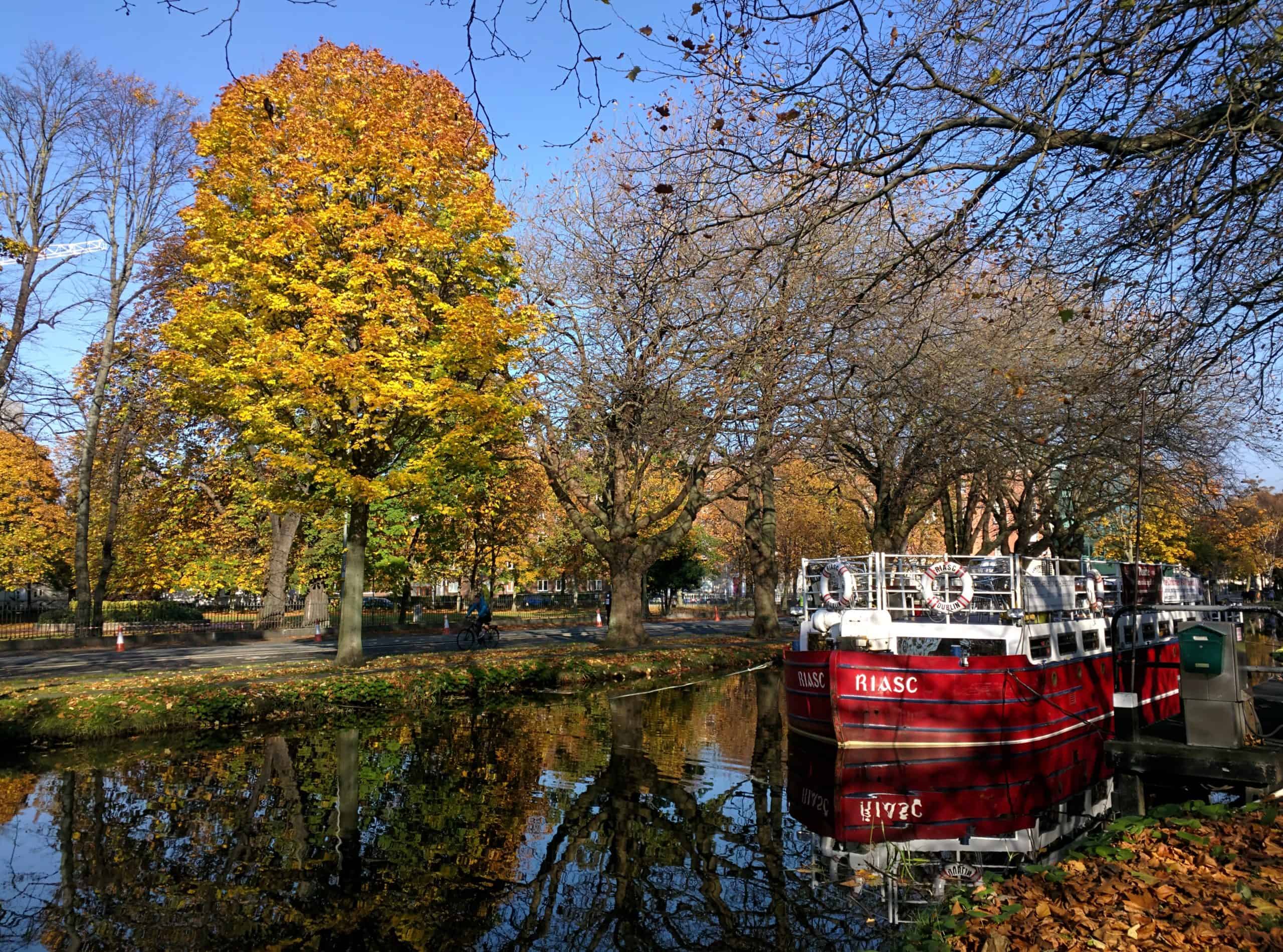 Best things to do in Dublin Ireland - Dr Jennifer Sidewalk Safari - Grand Canal