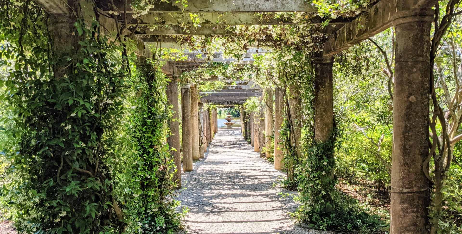 Best things to do in Wilmington NC - Pat Stoy - Pergola Garden at Airlie Gardens by Avi Waxman on Unsplash