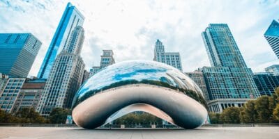 Best things to do in Chicago Illinois - Michael Sparrow - Cloud Gate in Millenium Park aka The Bean by Christopher Alvarenga on Unsplash