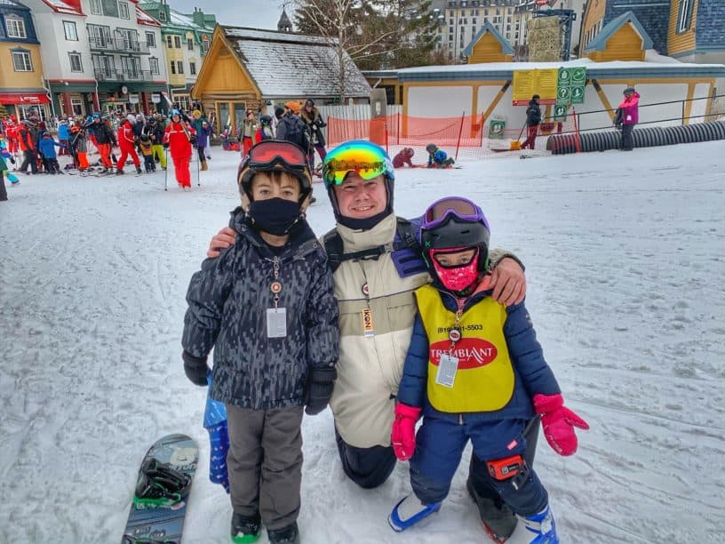 Mont Tremblant Ski Resort Timothy Scarlett Lee - January 2020