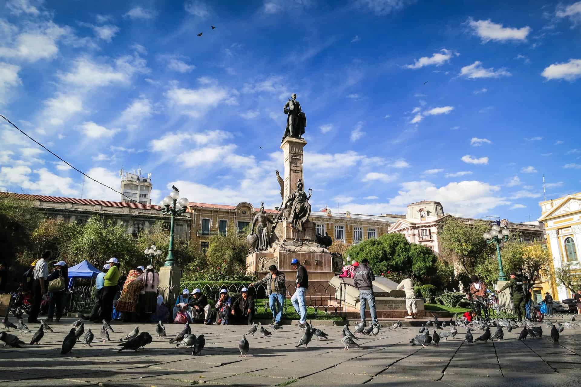 Best things to do in La Paz Bolivia - David Karamanis - Plaza Murillo by Stocksnap on Pixabay