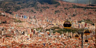 Best things to do in La Paz Bolivia - David Karamanis - View of La Paz from Gondola by Snowscat on Unsplash