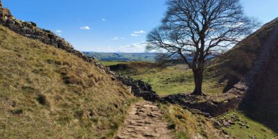 Best things to do in Newcastle UK - Paul McDougal - Hiking along Hadrian's Wall