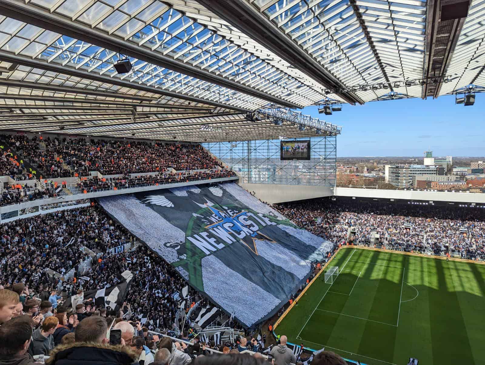 Best things to do in Newcastle UK - Paul McDougal - St James Park where Newcastle United Football Club plays