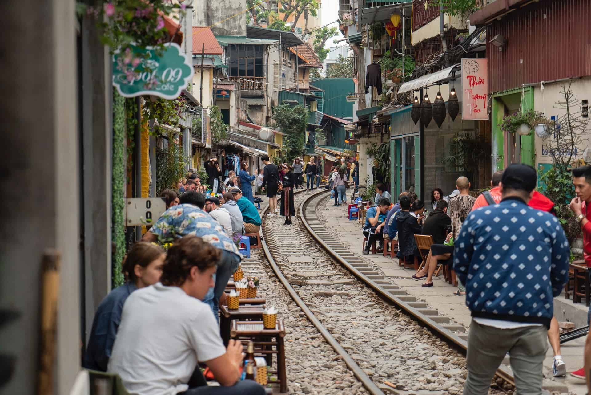 Best things to do in Hanoi Vietnam - Paul Kennedy - Hanoi Train Street by David Emrich on Unsplash
