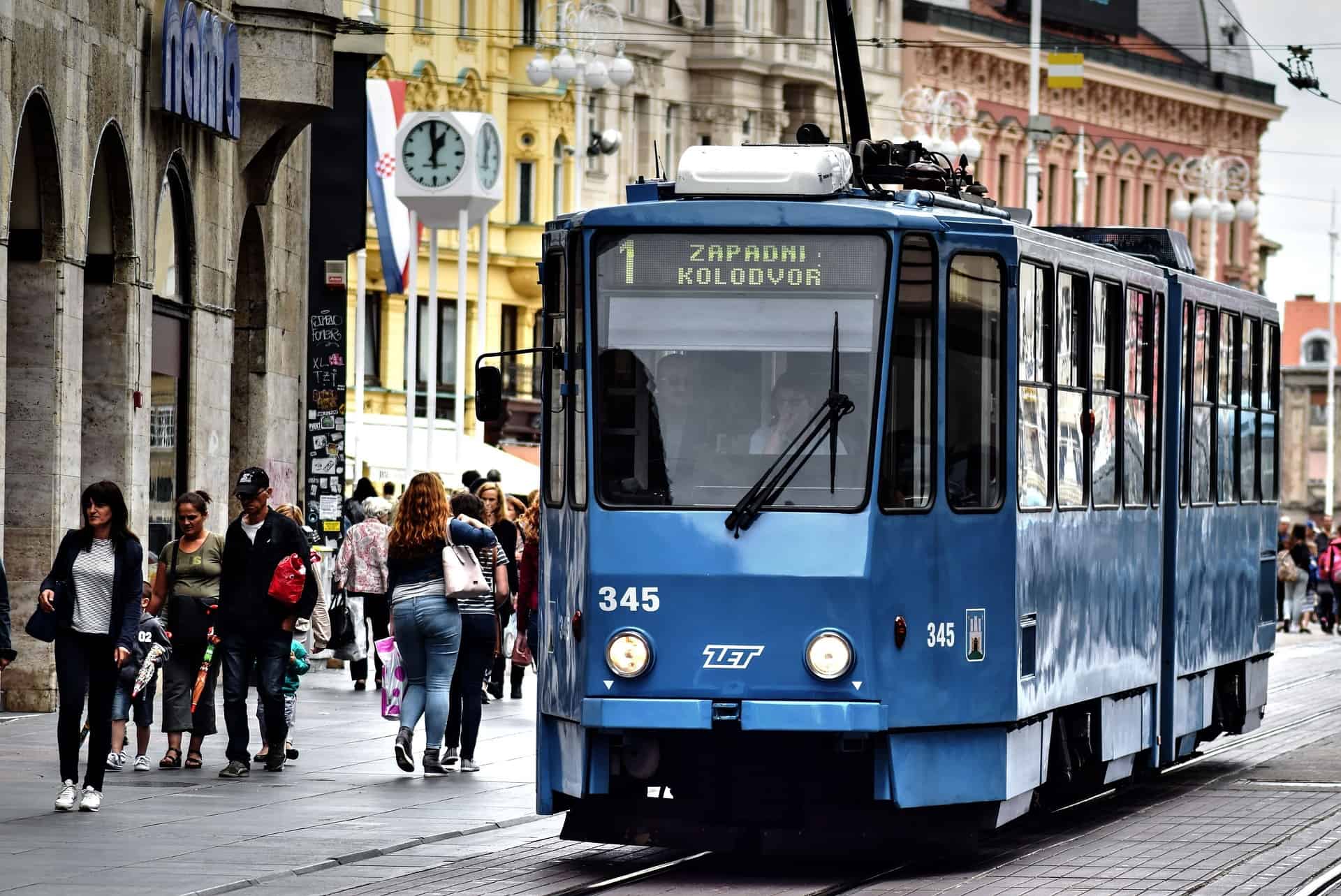 Best things to do in Zagreb Croatia - Christy Kranjec - Public streetcar by TheoRivierenlaan on Pixabay